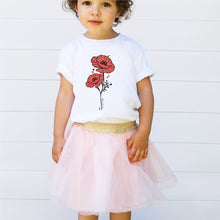 Load image into Gallery viewer, August Birth Month Poppy T-Shirt
