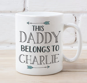 Belongs To Personalised Mug For Dad