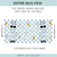 Load image into Gallery viewer, Retro Bunny Personalised Mug
