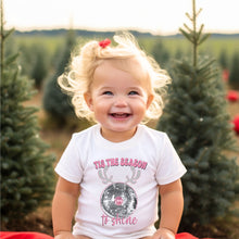 Load image into Gallery viewer, Pink Tis The Season To Shine Christmas Shirt or Bodysuit
