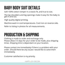 Load image into Gallery viewer, Personalised Baby Due Announcement Bodysuit
