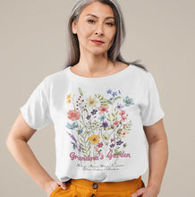 Load image into Gallery viewer, Grandmas Garden Personalised T-Shirt
