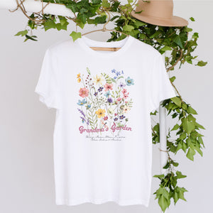 Grandmas Garden Personalised T-Shirt