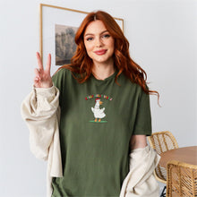 Load image into Gallery viewer, Holly Jolly Vibes Goose Christmas Shirt

