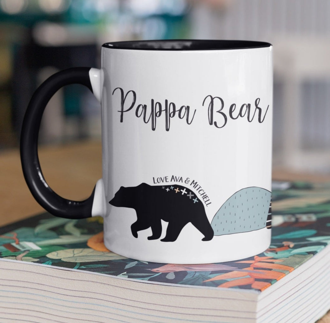 Pappa Bear Personalised Mug