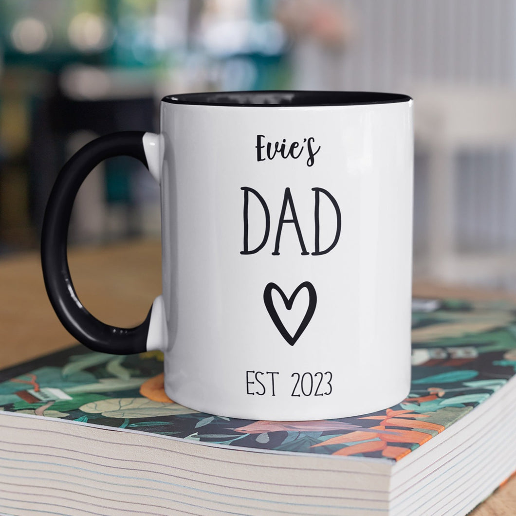 Dad Est. Personalised Mug