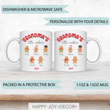 Load image into Gallery viewer, Little Cookies Personalised Christmas Mug
