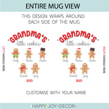 Load image into Gallery viewer, Little Cookies Personalised Christmas Mug
