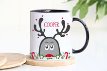 Load image into Gallery viewer, Reindeer Christmas Personalised Mug
