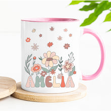 Load image into Gallery viewer, Wildflower Personalised Mug
