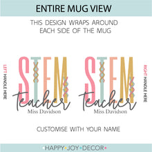 Load image into Gallery viewer, STEM Teacher Personalised Mug
