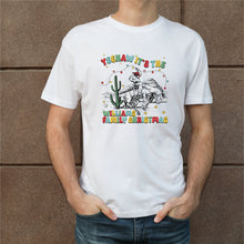 Load image into Gallery viewer, Yeehaw Western Family Christmas T-Shirt
