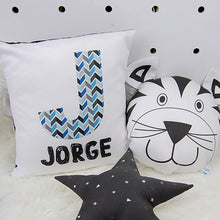 Load image into Gallery viewer, Letter Name Personalised Cushion
