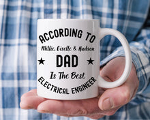 Load image into Gallery viewer, Personalised Electrician Mug
