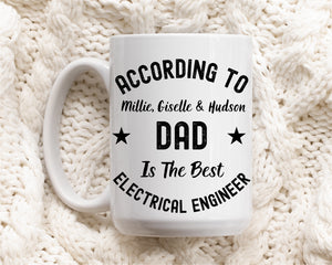 Personalised Electrical Engineer Mug