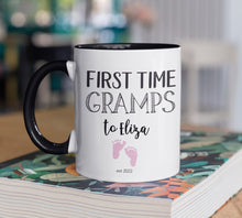 Load image into Gallery viewer, First Time Grandfather Personalised Mug
