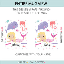 Load image into Gallery viewer, Personalised Mermaid Mug

