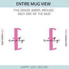 Load image into Gallery viewer, Personalised Monogram Mug

