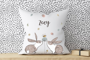 Bunny Personalised Cushion