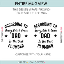 Load image into Gallery viewer, Personalised Plumber Mug
