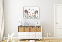 Load image into Gallery viewer, Butterfly Mushroom Personalised Print
