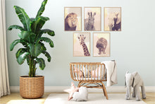 Load image into Gallery viewer, Jungle Animal Neutral Kids Instant Download Print

