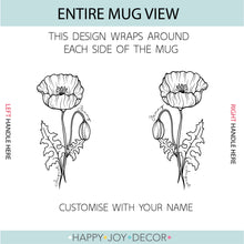 Load image into Gallery viewer, August Birth Flower Mug
