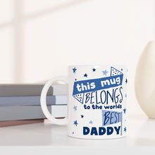 Load image into Gallery viewer, Worlds Best Fathers Dad Personalised Mug - Happy Joy Decor
