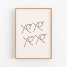 Load image into Gallery viewer, XO Print - Kids Valentine Print - Happy Joy Decor

