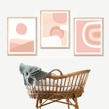 Load image into Gallery viewer, Earthy Abstract Sunset Printable Set - Happy Joy Decor
