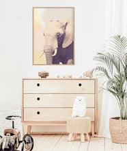 Load image into Gallery viewer, Neutral Elephant Photo Print - Happy Joy Decor
