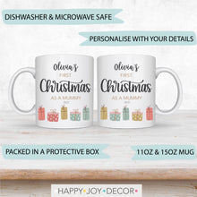 Load image into Gallery viewer, First Time Mummy Christmas Personalised Mug
