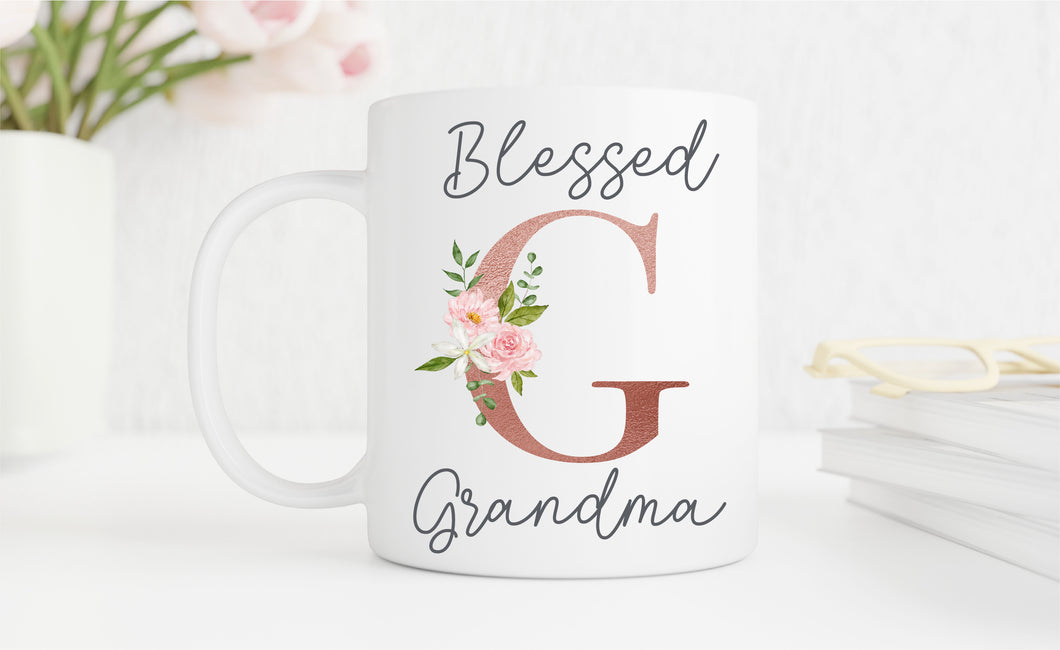 Blessed Grandma Rose Gold - Happy Joy Decor