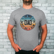 Load image into Gallery viewer, Personalised Retro The Man The Myth The Legend T-shirt - Happy Joy Decor
