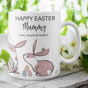 Happy Easter Mum Personalised Mug