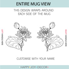 Load image into Gallery viewer, July Birth Flower Mug
