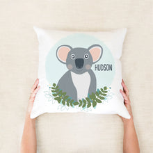 Load image into Gallery viewer, Koala personalised kid&#39;s cushion - Happy Joy Decor
