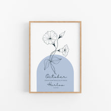 Load image into Gallery viewer, October Birth Flower Print
