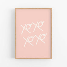Load image into Gallery viewer, XO Print - Kids Valentine Print - Happy Joy Decor
