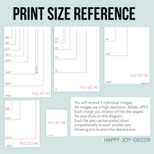 Load image into Gallery viewer, Rainbow Playroom Printable 3 Piece Set - Happy Joy Decor
