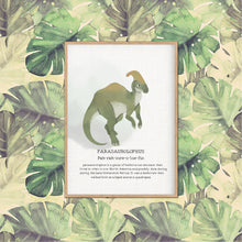 Load image into Gallery viewer, Parasaurolophus Definition Print - Happy Joy Decor
