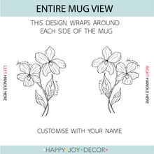 Load image into Gallery viewer, February Birth Flower Mug
