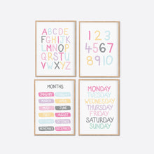 Load image into Gallery viewer, Pastel Playroom Instant Download Set of 4 - Happy Joy Decor
