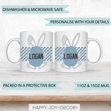 Load image into Gallery viewer, Personalised Easter Egg Bunny Mug
