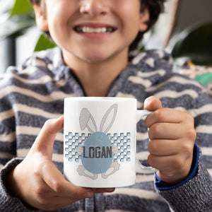 Personalised Easter Egg Bunny Mug
