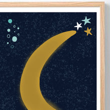 Load image into Gallery viewer, Moon Instant Download - Kids Bedroom Nursery Printables - Happy Joy Decor
