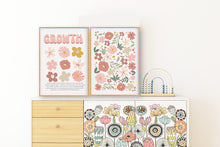 Load image into Gallery viewer, Flower Market Print Growth Mindset Instant Download Set Of 2 - Happy Joy Decor
