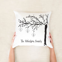 Load image into Gallery viewer, Personalised Family Tree Cushion
