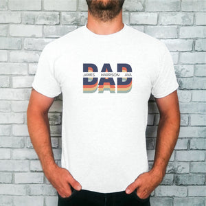 Custom Dad T-shirt - Happy Joy Decor