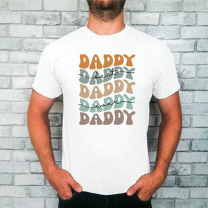 Retro Best Daddy T-shirt - Happy Joy Decor